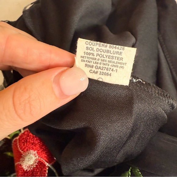 Anthropologie Eva Franco Embroidered Floral Skirt- Size 6 - Picture 2 of 10